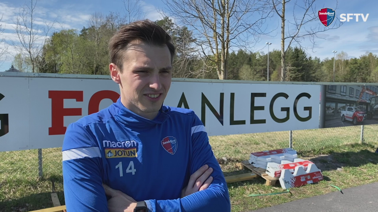 Stefan Mladenovic etter oppstarten med organisert trening